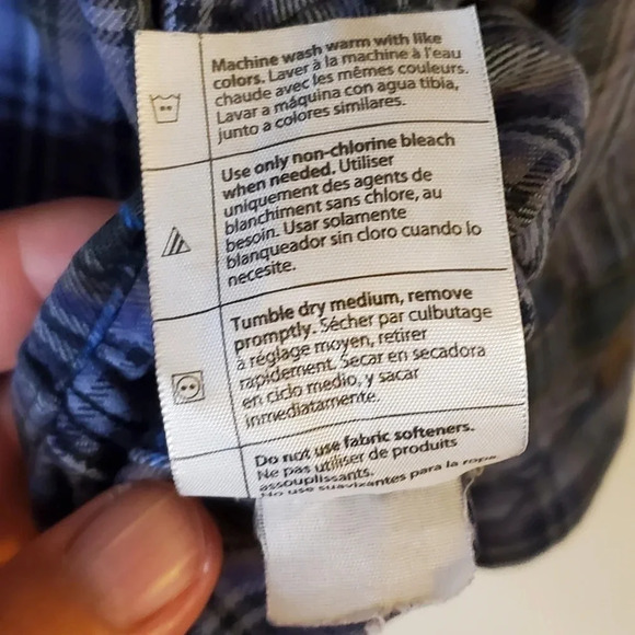 Carhartt Blue Colorway Button-Up Flannel‎ Size XL - Picture 5 of 8